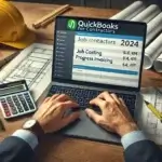quickbooks for contractors 2024 job costing dashboard